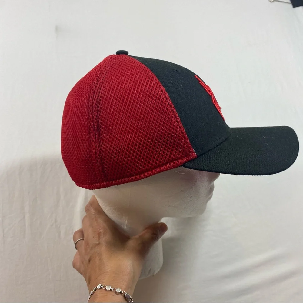 Marvel Cap New Era Men L- X-LARGE Baseball hat Spider Man Spider red black cap - Picture 2 of 7